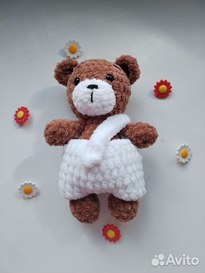 Вязаный мишутка