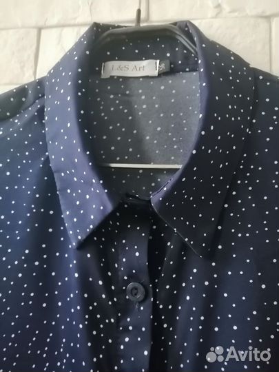 Платье-рубашка р 58-60