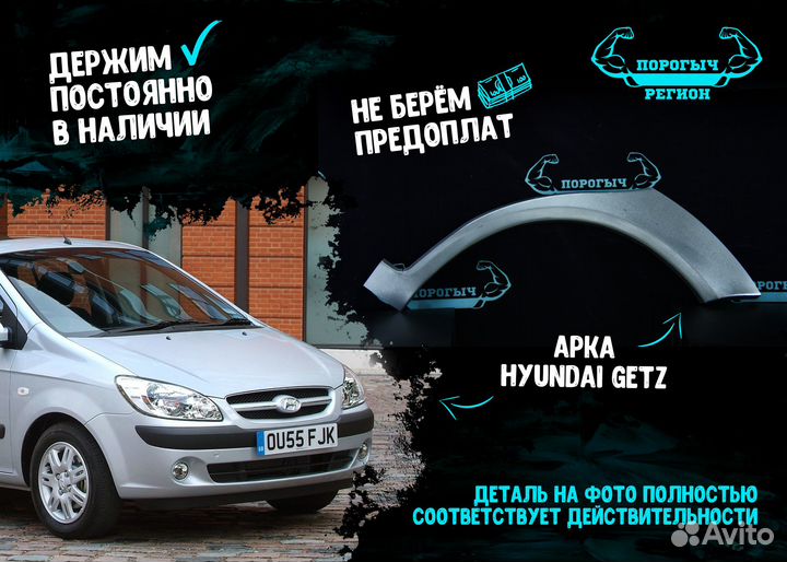 Арка Hyundai Getz