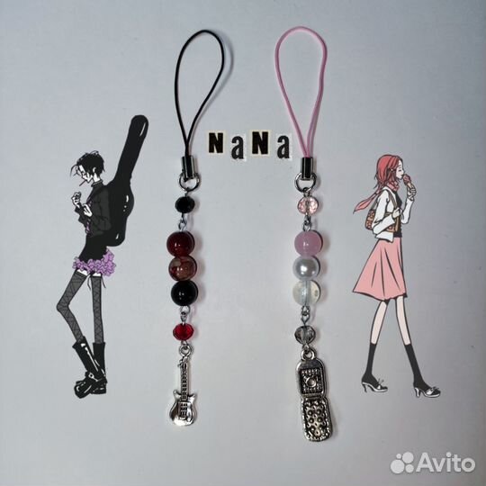Аниме брелки/ серьги