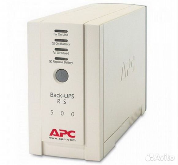 Ибп APC Back-UPS 500, 230V + новый аккумулятор