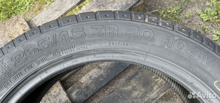 Continental ContiSportContact 2 265/45 R20
