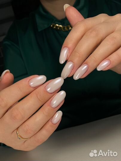 Маникюр коррекция ногтей