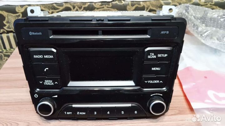Штатная магнитола на hyundai creta 2019