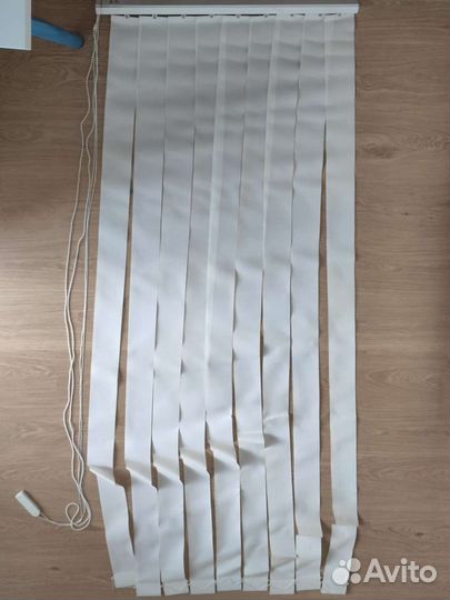 Жалюзи вертикальные, тканевые, больше. 2М