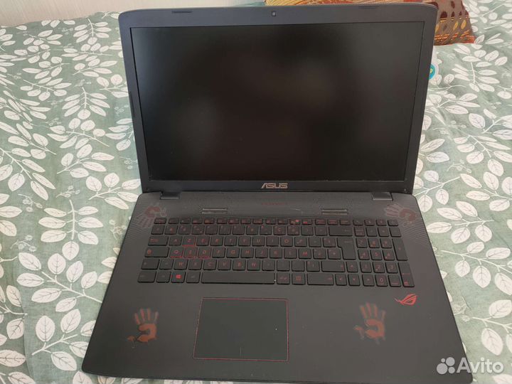 Игровой ноутбук asus rog gl752vw
