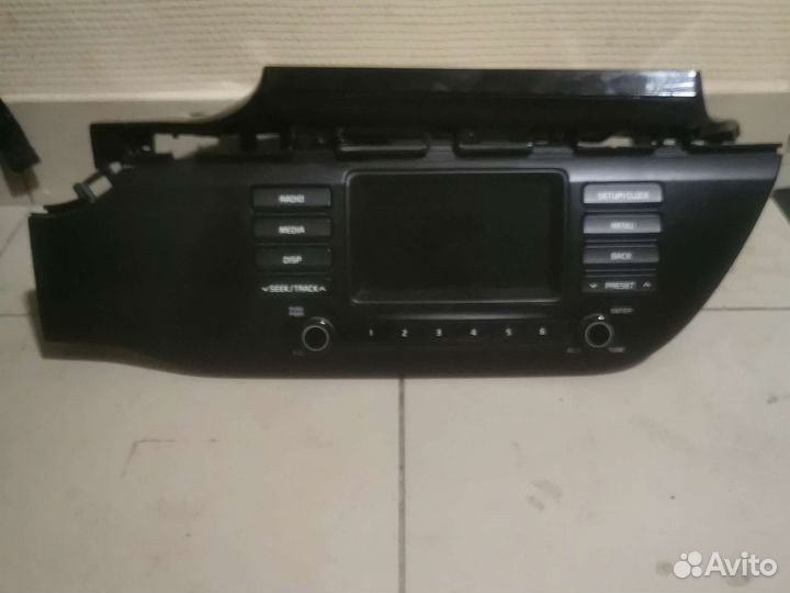 Магнитола kia rio 4 штатная