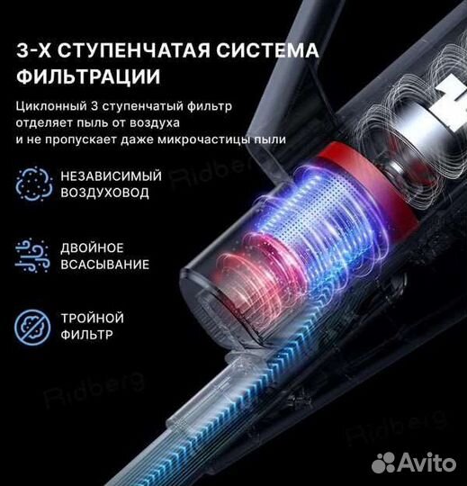 Вертикальный пылесос Enchen v2