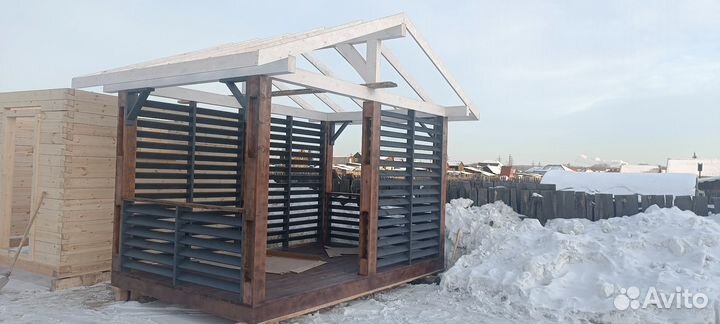 Беседка из дерева
