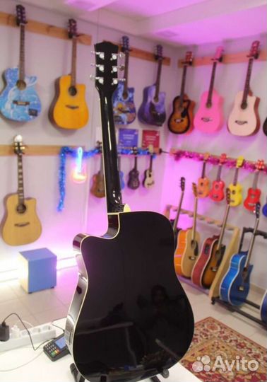 Гитара электроакустика ёлка новая, гарантия