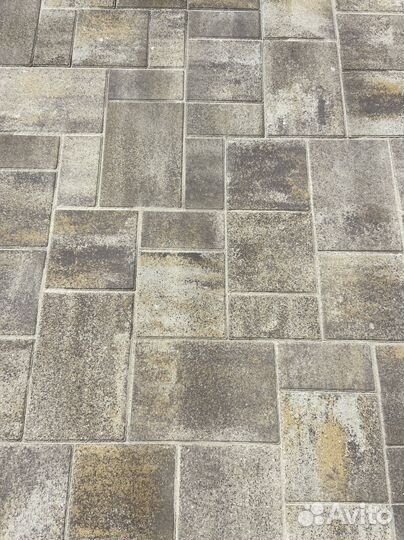 Тротуарная плитка брусчатка от завода