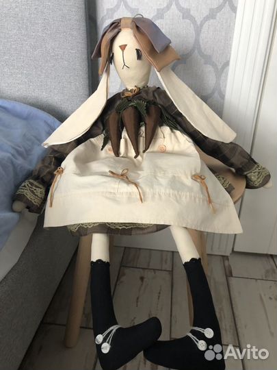 Зайка 72 см Ручная работа