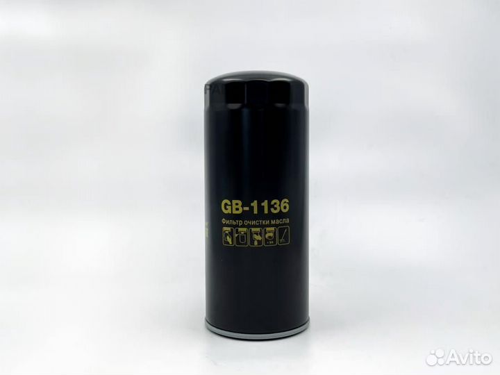 BIG filter GB1136 Фильтр масляный Биг GB-1136 газо