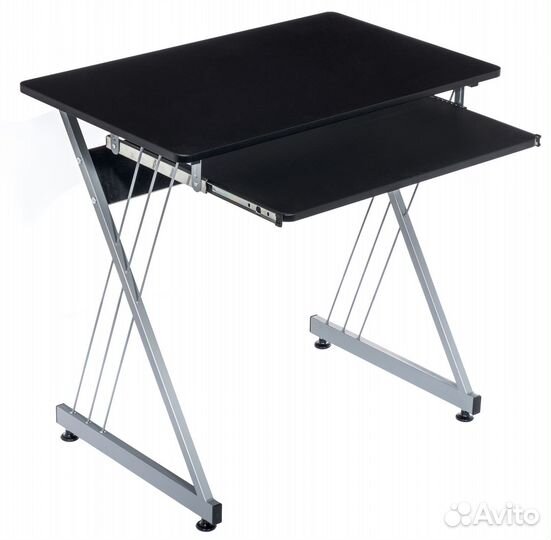 Компьютерный стол Mika Чёрный-серый