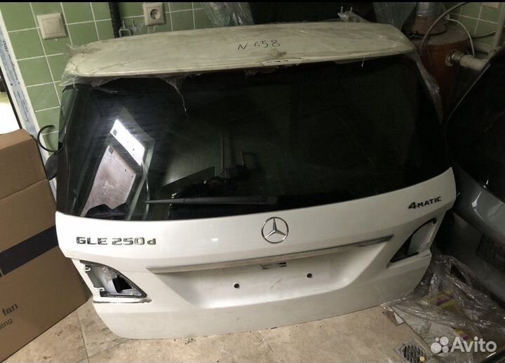 Крышка багажника Мерседес W166