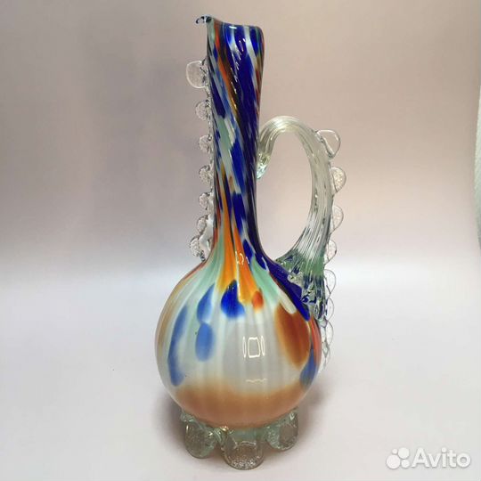 Вазы и Кувшины из гутного стекла СССР