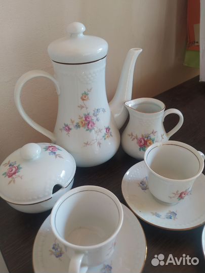 Кофейный сервиз гдр кольдиц