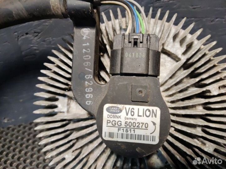 Мотор вентилятора охлаждения Land Rover Discovery