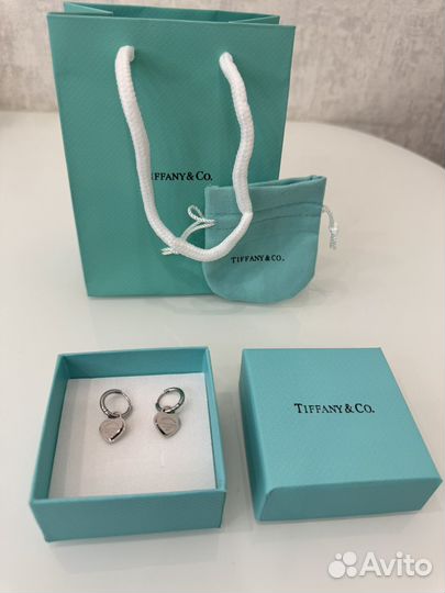 Стильные серьги Tiffany