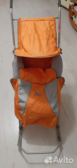 Детские санки с колесами