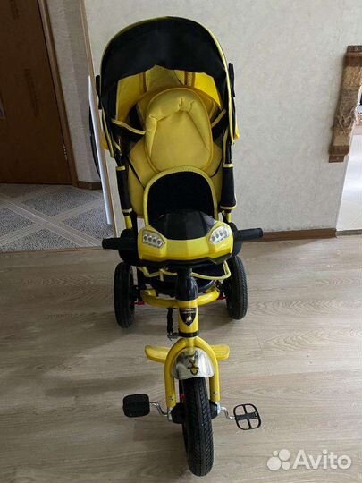Детский трехколесный велосипед lamborghini