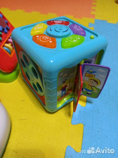 Игрушки детские пакетом со звуком музыкальные