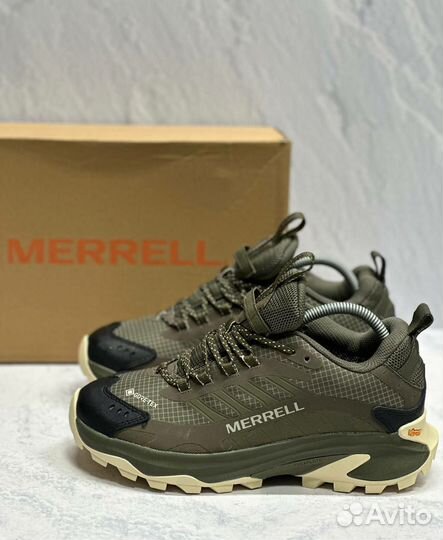 Мужские зимние кроссовки merrell goretex