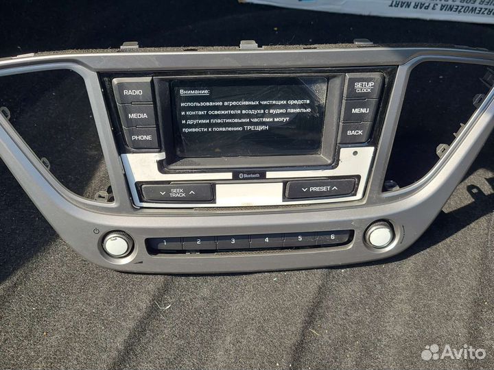 Штатная магнитола на hyundai solaris 2021