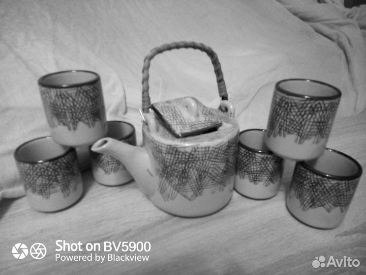 Чайный сервиз под зелёный чай