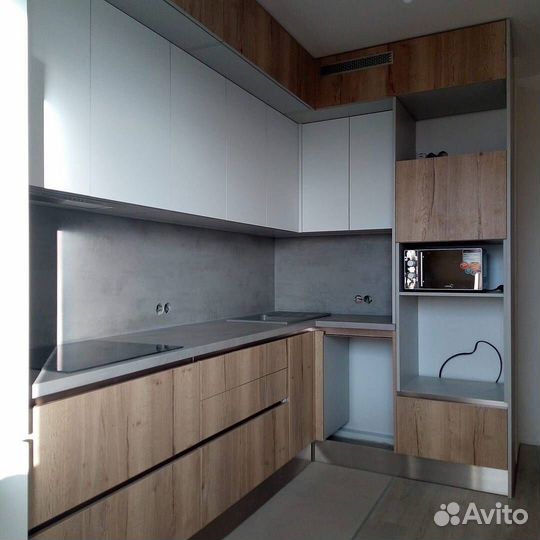 Кухонный гарнитур эггер в современном стиле