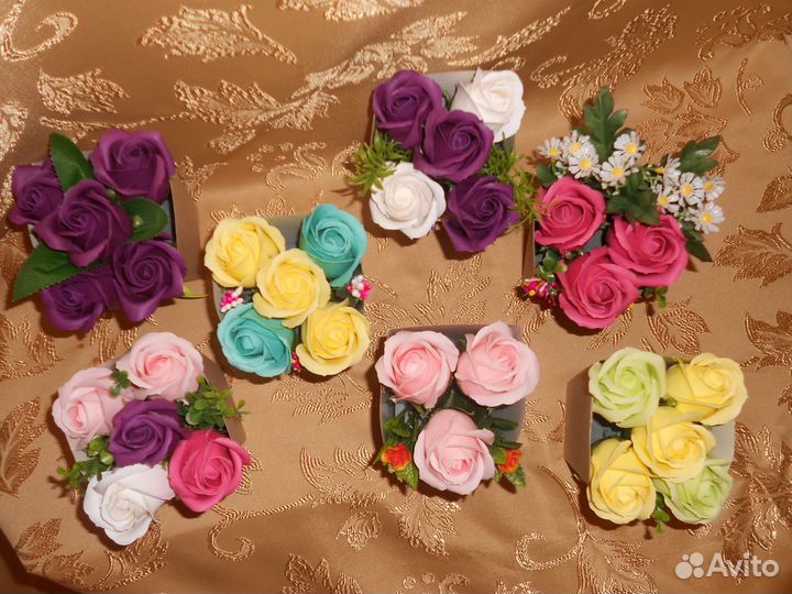 Розочки из мыла