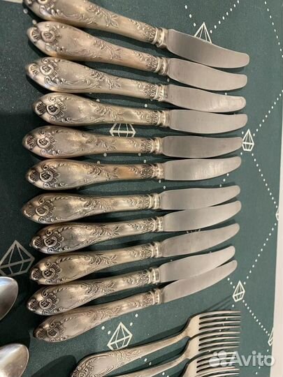 Столовые приборы мельхиор СССР