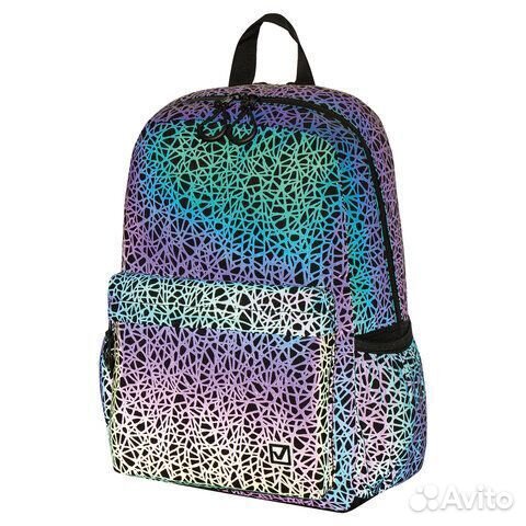 Рюкзак brauberg bright универсальный, светящийся р