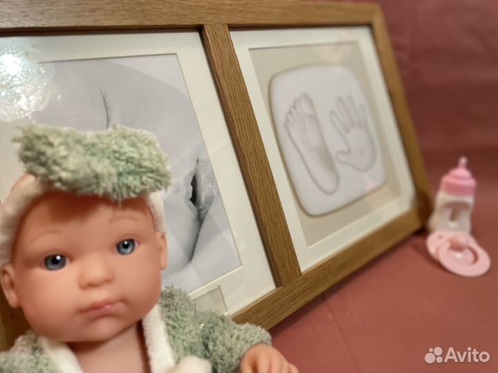 Рамка для фотографий Слепок новорожденного