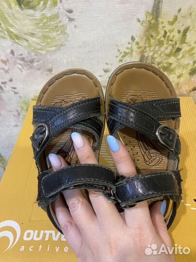 Сандалии нат. кожа для мальчиков 26