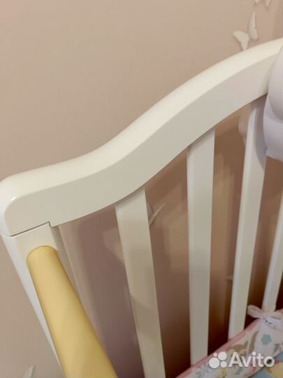 Кроватка для новорожденных бу с ящиком