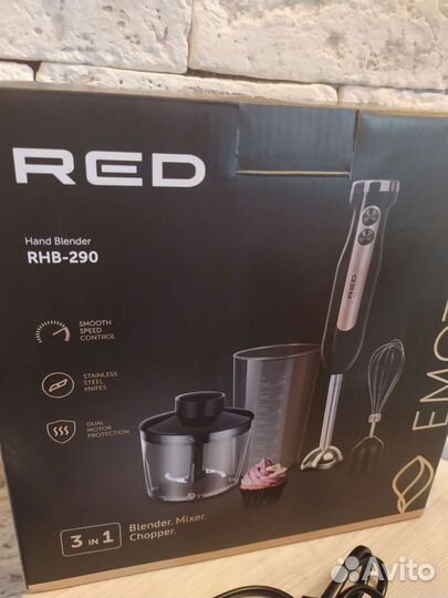 Блендер погружной новый RED RHB-290