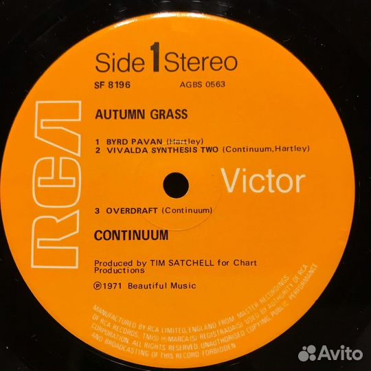 Continuum - Autumn Grass (1971) RCA, UK