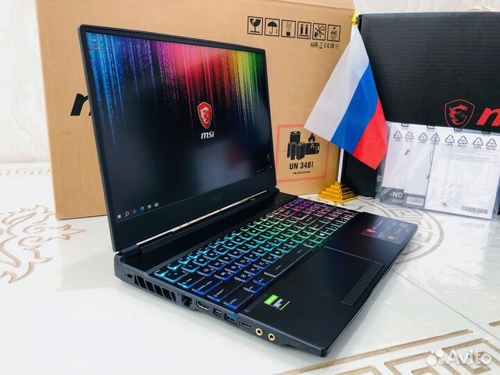 Мощный MSI GL65 Leopard/i5-10300/GTX 1660Ti/16/512