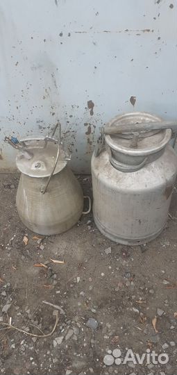 Фляга алюминиевая с бидоном