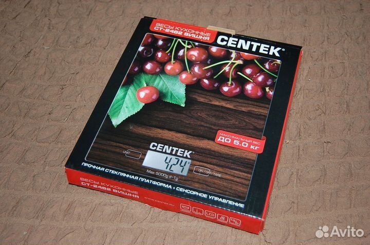 Весы кухонные CT-2462 Вишня