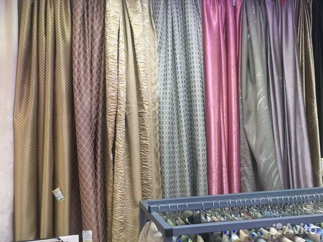 Шторы комнатные/кухонные, тюль