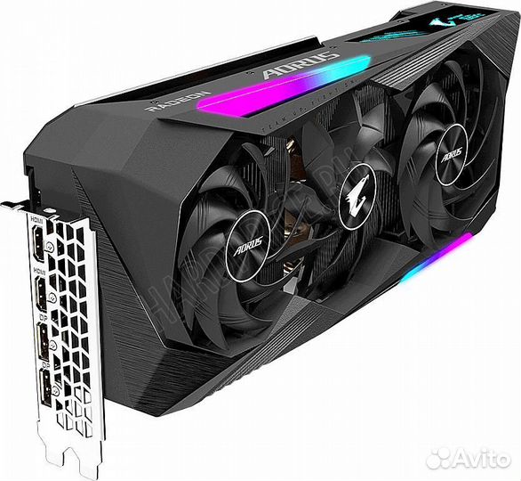 Видеокарта gigabyte aorus master 6900xt 16Gb