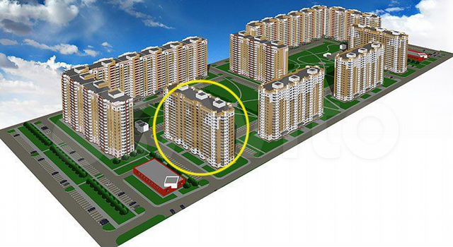 В Телецентре на севере Тамбова строят новый дом, где можно будет купить квартиру