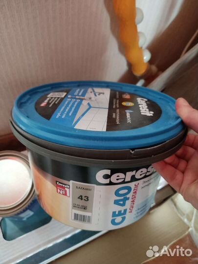 Затирка Церезит Багамы и шоколад