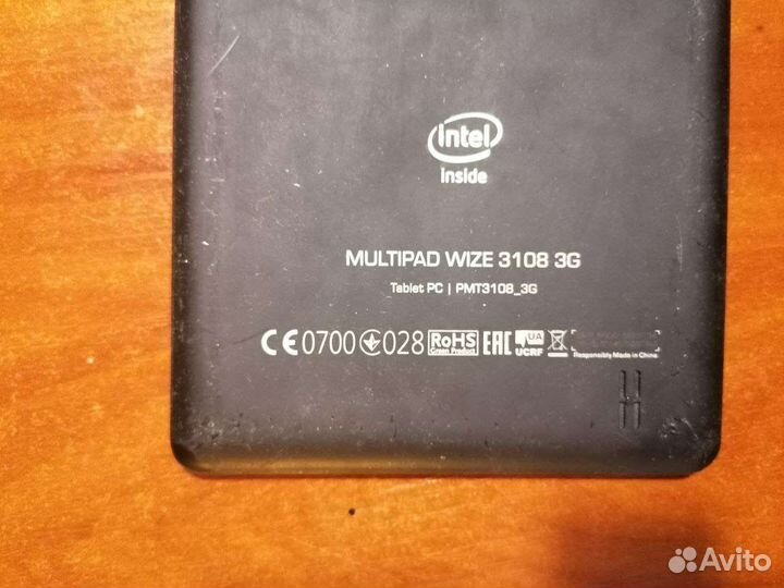 Планшет prestigio multipad wize 3108 3g