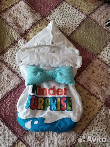 Конверт на выписку летний