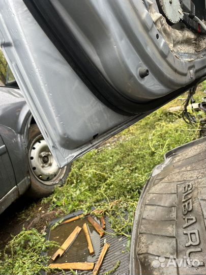 Дверь передняя левая hyundai accent