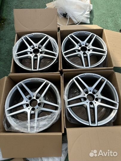 Диски на mercedes r18 amg разноширокие