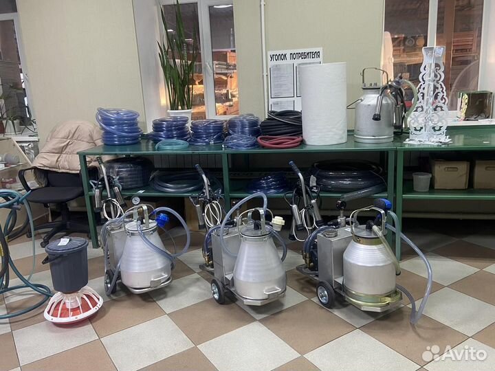 Доильный аппарат для коров и коз, Мат- подстилки